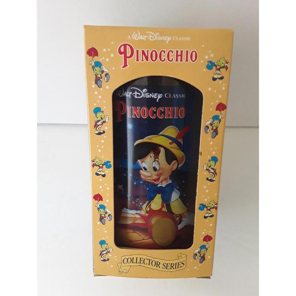 Vintage 1994 Walt Disney Collector Series Pinocchio  Burger King Plastic Cup